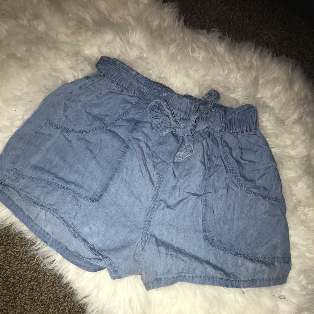 NWOT nanamac highwasted tie waist shorts